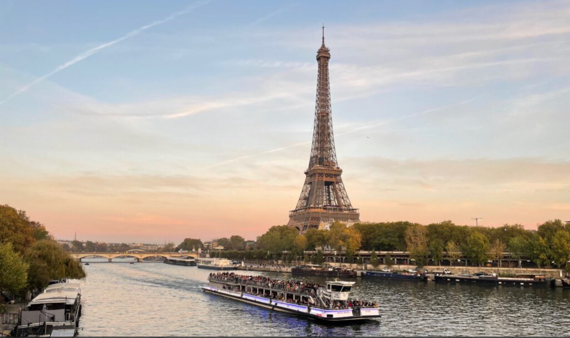 Bateaux Mouches on the Seine